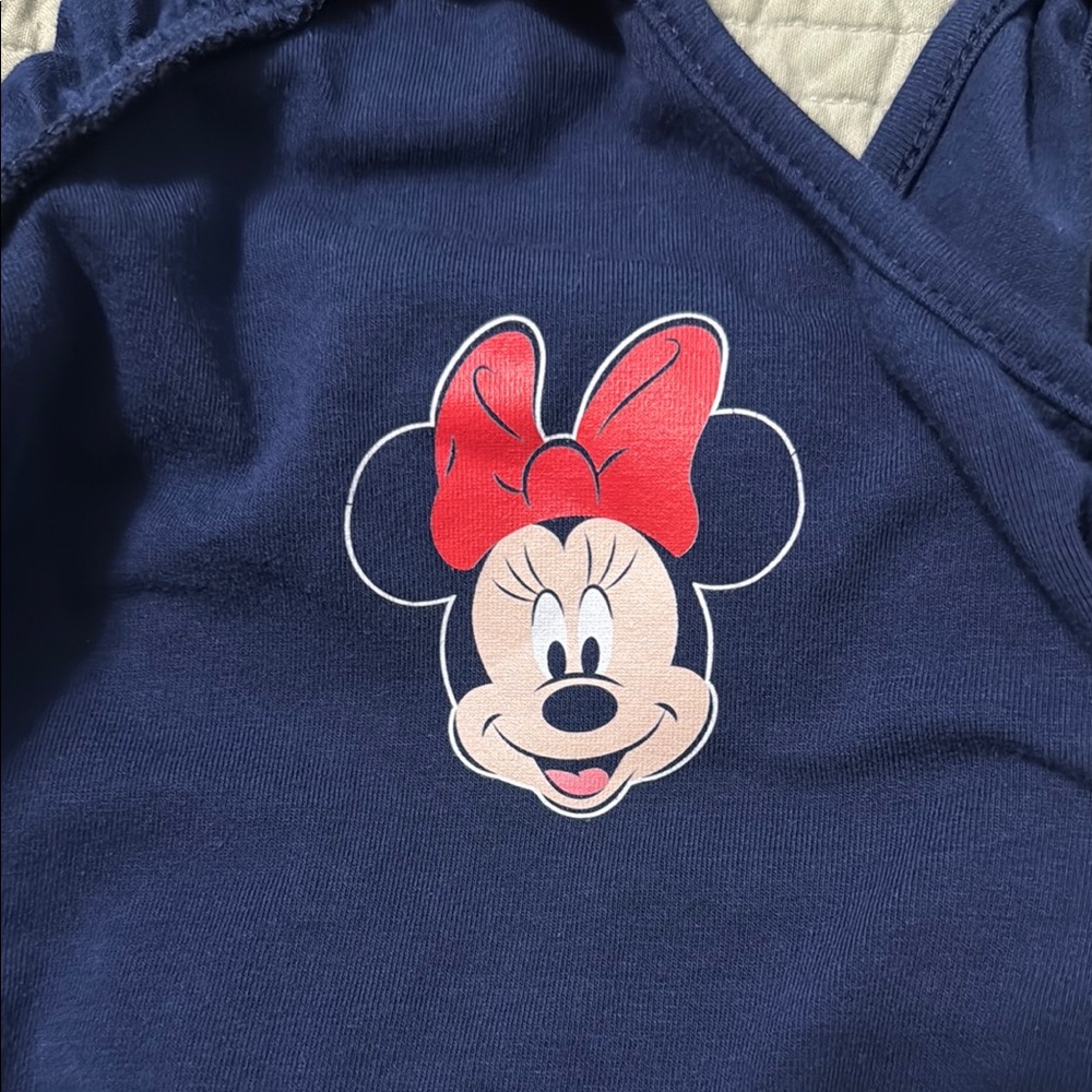 Disney Navy and Red Tropical Dress - Picture 3 of 14